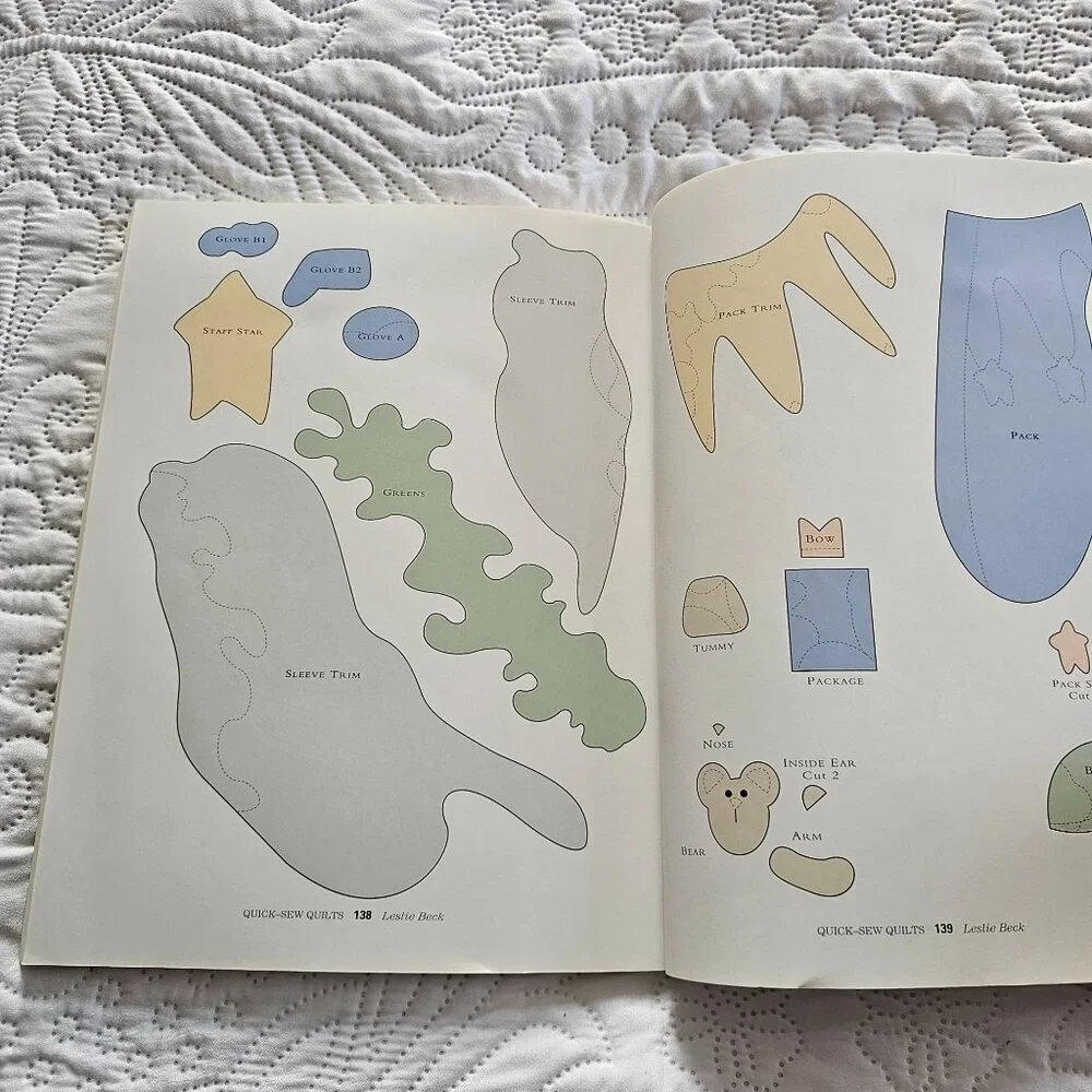 Quick-Sew Quilts Book By Best-Loved Designers Collection 1996